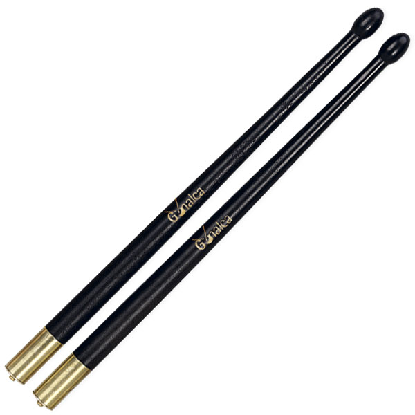 [2604] Stick for Marching Snare Drum Black Pair Ref.02020