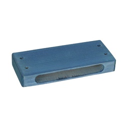 [2669] Wood Block Special 1 Hole Colour Blue Ref. 03063