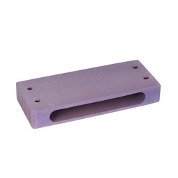 [2673] Wood Block Special 1 Hole Colour Purple Ref. 03067