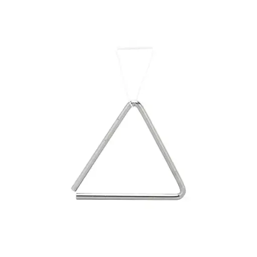 [3922] Steel triangle 16cm c/ stick ref. 01800