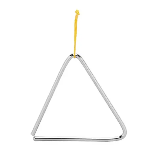 [3923] Steel triangle 18cm c/ stick ref. 01810