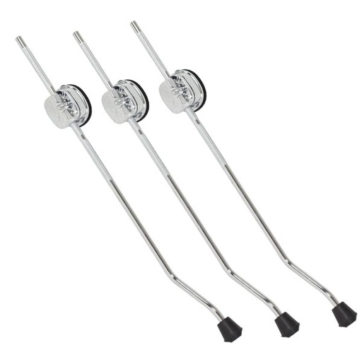 [4295] Floor Tom Spurs (3) With Brackets Ref. P01331