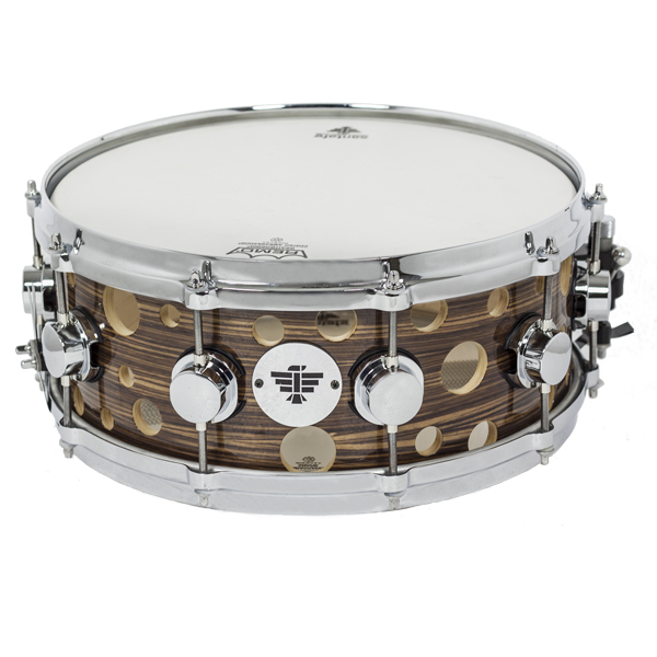 [6201] Snare drum custom drs 14x5&quot; diecast+trick+pures