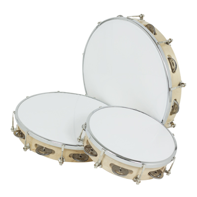 [6245] Tunable tambourine 20cm ref.01602