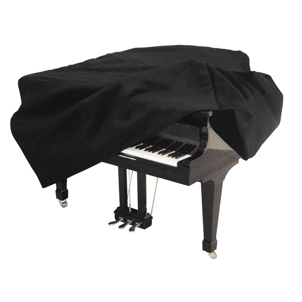 [6610] Grand piano cover 192 cms. m-192 and Yamaha CF4
