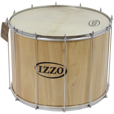 Surdo 24"x45 cm wooden 12-div. izzo ref.iz9907