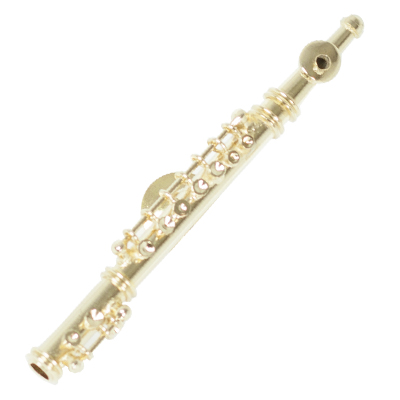 [6880] Western concert flute pin mbz1408