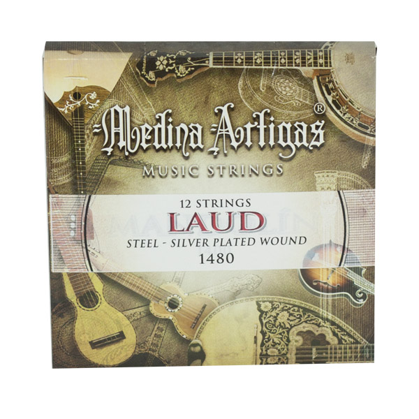 [6917] Lute strings steel 1480 medina artigas