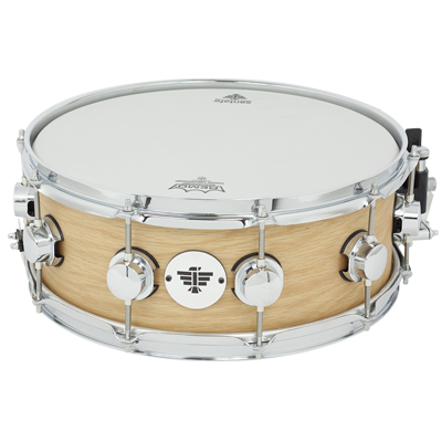 [6991] Snare Drum Oak Custom 14X5.6&quot; Diecast Ref. So0090