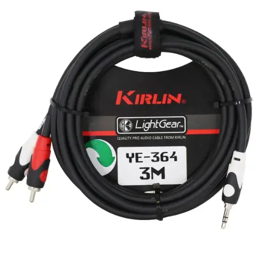 [7066] Cable Audio Ye-364-3M Mini Jack M - 2 Rca