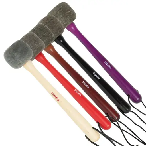 [7078] Maza Bombo Timbal Fieltro Mango Correa Ref. 02642