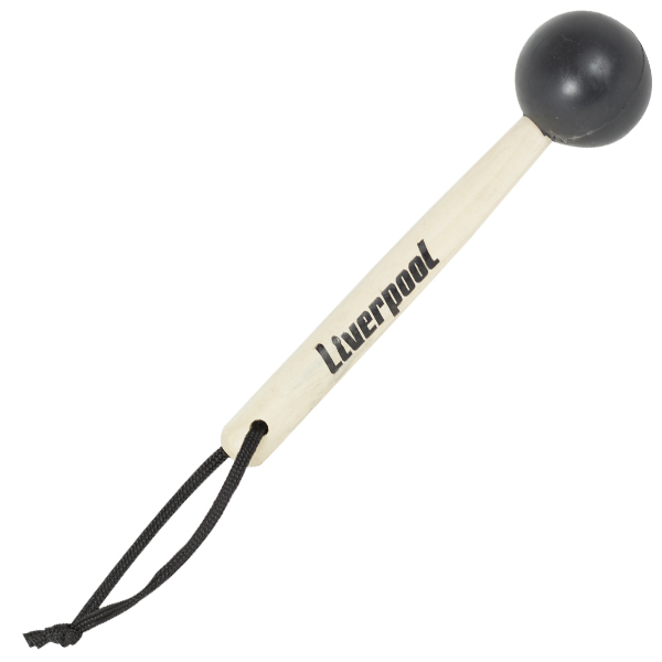 [7163] Surdo mallet wooden stick rubber ball liverp. mc46