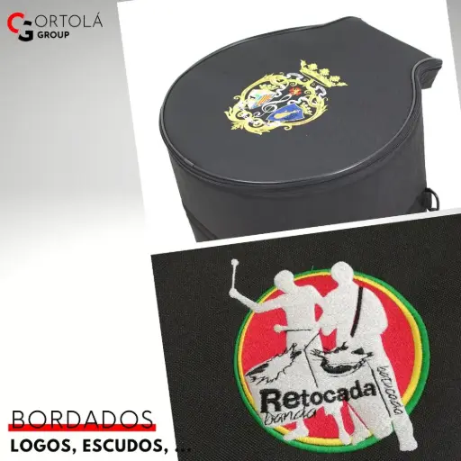 [7274] Bordado Funda/Estuche Con Cliche