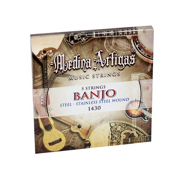 [7285] Juego Cuerdas Banjo 1430 Medina Artigas