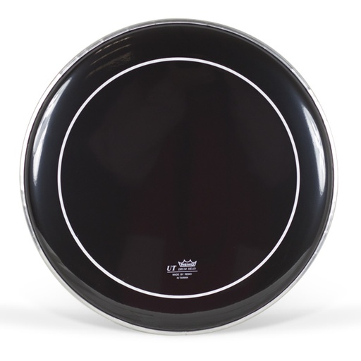 [7376] Drumhead 8" ut pinstripe ebony aut-0008-ps