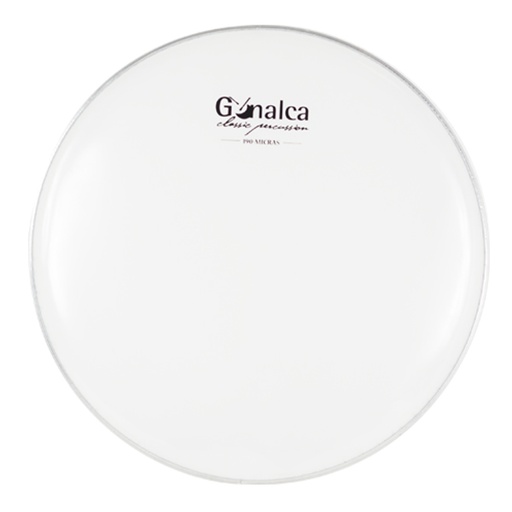 [7474] 14" drumhead gonalca white 190 micron ref. dh14190