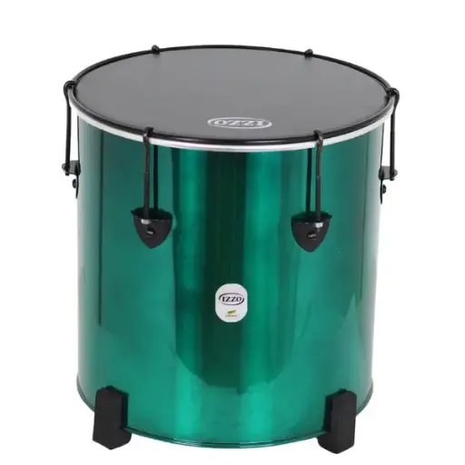 [7556] Castle Surdo 14"X37Cm Aluminio 6-Div Napa Ref. Iz9891 (Verde)