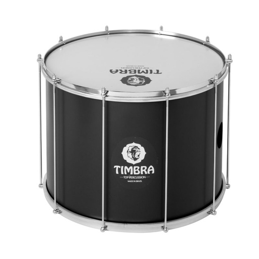 [8398] Surdo 20"X40 Cm Negro Mate Timbra 10-Div. Ti15916
