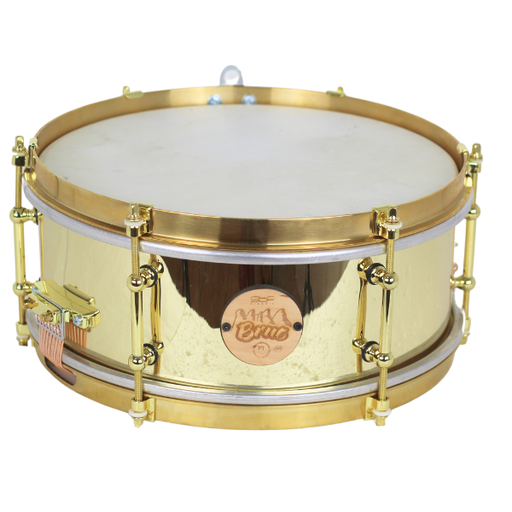 [8757] Timbal de Gralla 12"x5" P/Piel Bruc Stf3262