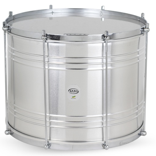 [8977] Zabumba 16"X30Cm Surdo Fuzileiro Aluminio Izzo 8-Divisiones Iz0001