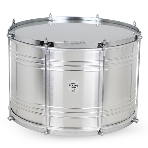 [8978] Zabumba 18"X30Cm Surdo Fuzileiro Aluminio Izzo 8-Divisiones Iz0002