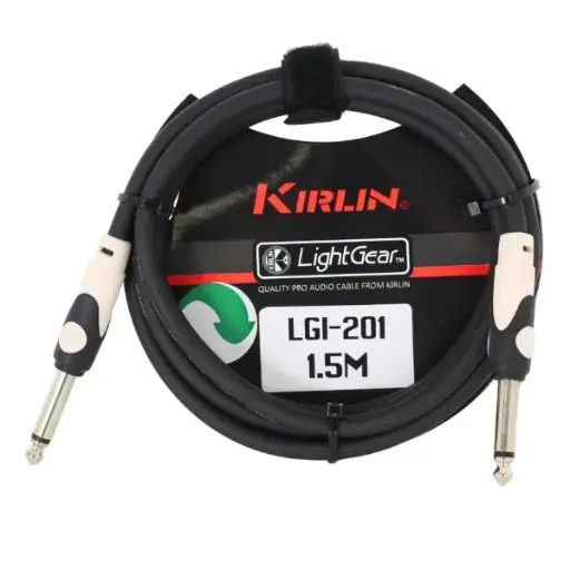 [9396] Cable Instrumento LightGear Lgi-201-1.5M Jack - Jack 20 Awg