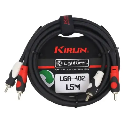 [9397] Cable Audio LGA-402-1.5M 2 Rca - 2 Rca 24Awg