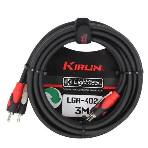 [9398] Cable Audio LGA-402-3M 2 Rca - 2 Rca 24Awg