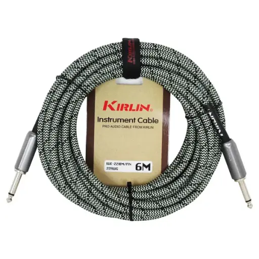 [9624] Cable Tela Instrumento Iwe-221Bm-6M Jack - Jack 22 Awg
