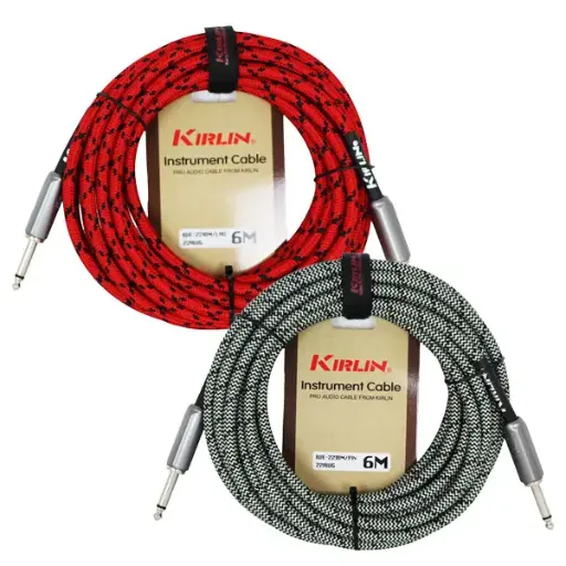 [9624] Cable Tela Instrumento Iwe-221Bm-6M Jack - Jack 22 Awg