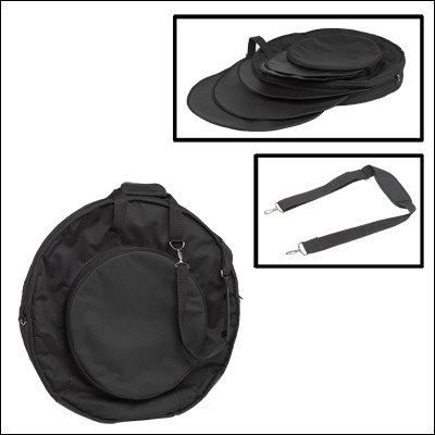 [1365] 40 cms Cymbals Bag 5 Partitions