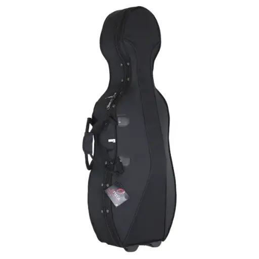 [0457] Styrofoam Cello 1/2 Case Ref. 352 Backpack and Wheels.