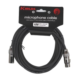 [1429] Cable Deluxe Micro Mpc-220-6M Xlr M - Xlr F 20 Awg