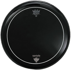 [2180] Drumhead 15" Pinstripe Ebony 38.1Cm Ref. 15060